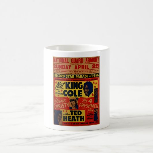 Nat King Cole Kaffeetasse (Mittel)