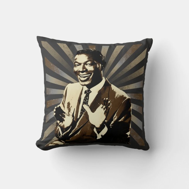 Nat King Cole Kissen (Vorderseite)