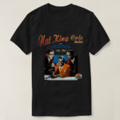 Nat King Cole Nathaniel Adams Coles American Singe T-Shirt (Design vorne)