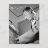 Nat King Cole Postkarte (Vorderseite)