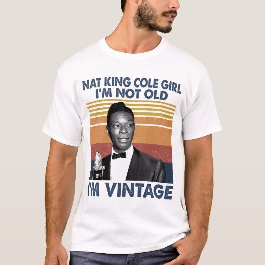 Nat King Cole T-Shirt (Vorderseite)