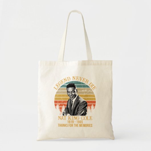 Nat King Cole Tragetasche (Vorne)
