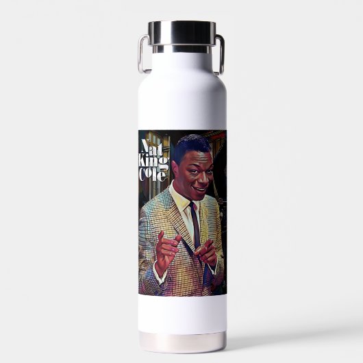 Nat King Cole Trinkflasche (Vorne)