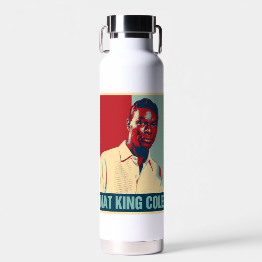 Nat King Cole Trinkflasche (Vorne)