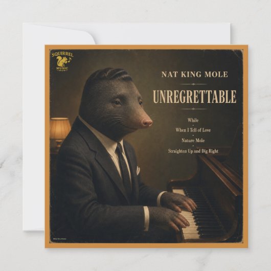 Nat King Mole Album: eine Parodie (Vorderseite)