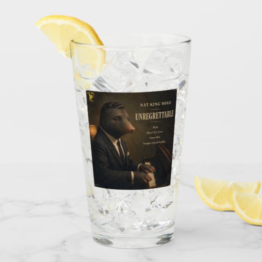 Nat King Mole Album: eine Parodie Glas (Vorderseite Ice)