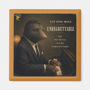 Nat King Mole Album: eine Parodie Magnet