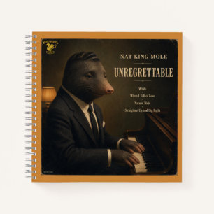 Nat King Mole Album: eine Parodie Notizblock