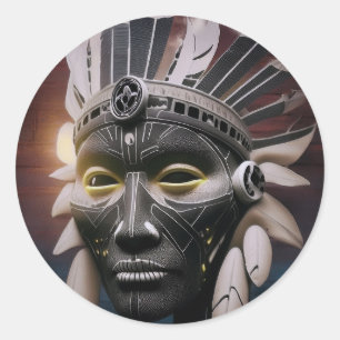 Nat Runder Aufkleber