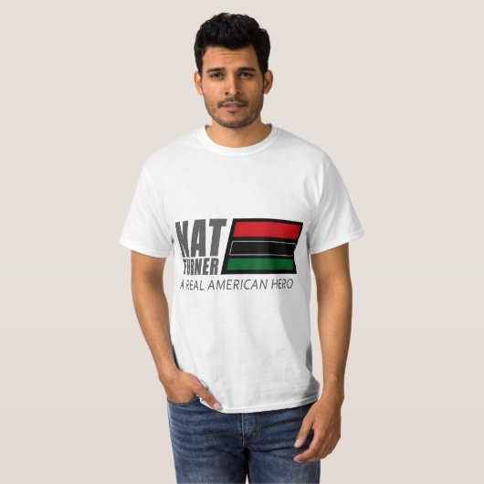 Nat Turner A Real American Helden T-Shirt (Vorne ganz)
