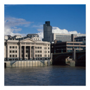 Nat West Tower oder Tower 42 The City of London Poster