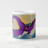 Nata und Meeka nehmen Flug Jumbo-Tasse (Vorderseite)