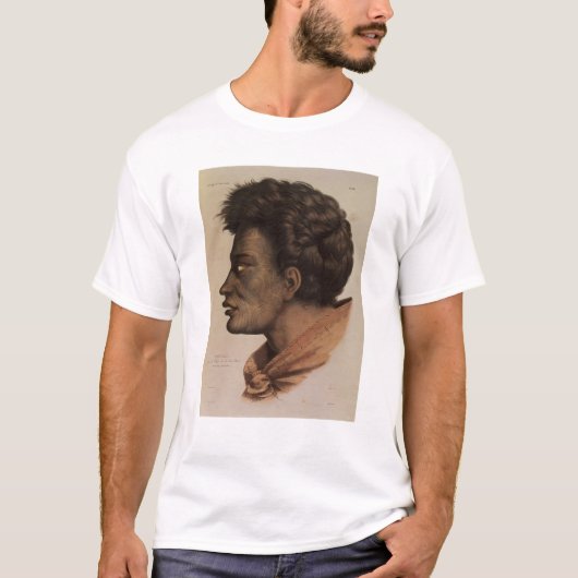 Natai, ein Maori- Leiter von der Brachsen-Bucht, T-Shirt (Vorderseite)