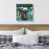 Natal Alien Leinwanddruck (Insitu (Schlafzimmer))