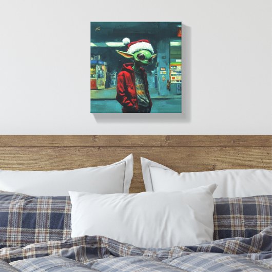 Natal Alien Leinwanddruck (Insitu (Schlafzimmer))