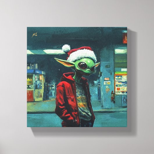 Natal Alien Leinwanddruck (Vorderseite)