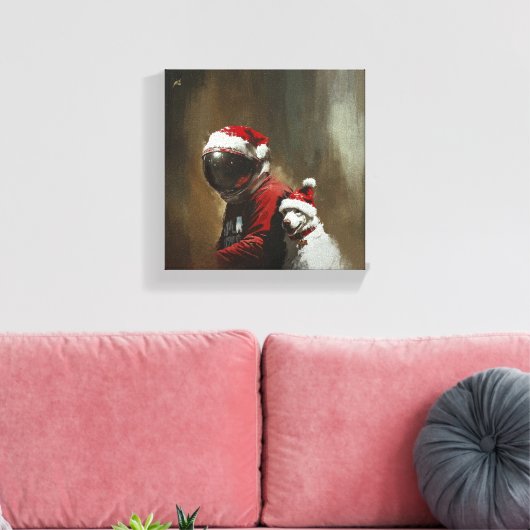 Natal Astronauta Leinwanddruck (Insitu (Wohnzimmer))