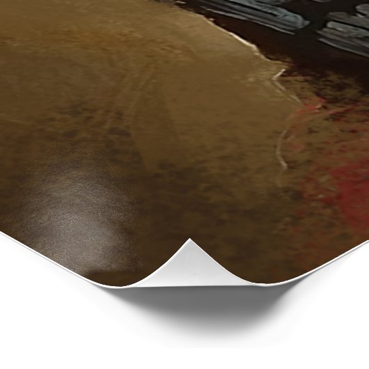 Natal Astronauta Poster (Ecke)