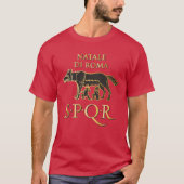 Natale di Roma SPQR T-Shirt (Vorderseite)
