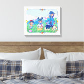 Natali Koromoto Leinwanddruck (Insitu (Schlafzimmer))