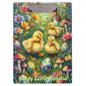 NATALIA ~ HAPPY EASTER ~ EASTER DUCKLINGS ~  KLEMMBRETT (Vorderseite)