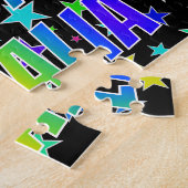 "NATALIA" Vorname, Spaß "GLÜCKLICHER GEBURTSTAG" Puzzle (Seite)