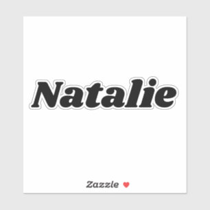 Natalie Aufkleber