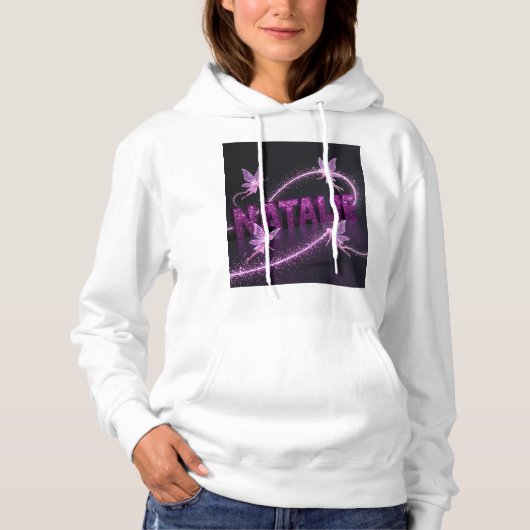 Natalie- Personalized Hoodie – Gift for Her (Vorderseite)