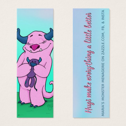 Natalie w/quote, Glückskarte (Vorne & Hinten)