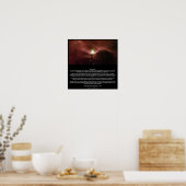 Natalmikrokosmos Poster (Küche)