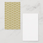 NATANEYU 117 Seigaiha Waves - Energetic Ver. Visitenkarte (Vorne/Hinten)