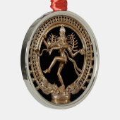 NATARAJ HINDU-GOTT ORNAMENT AUS METALL (Rechts)