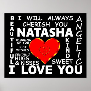 Natasha I Liebe You Poster