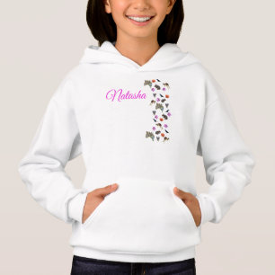 Natasha, Name Logo für australische Wildtiere, Hoodie