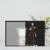 Natasha Unlinated Stationery Briefpapier (Stehend Vorderseite)