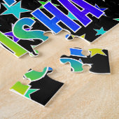 "NATASHA" Vorname, Spaß "GLÜCKLICHER GEBURTSTAG" Puzzle (Seite)