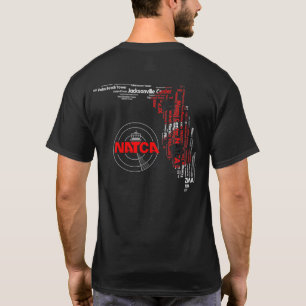 NATCA Florida Anlagen mit Hurrikan-Flagge T-Shirt