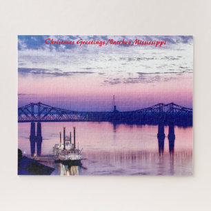 Natchez Mississippi-Flussboot. Puzzle