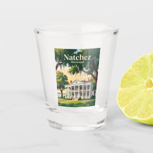 Natchez Mississippi Schnapsglas
