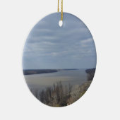 Natchez Mitgliedstaat-Fluss Mississipi Keramik Ornament (Rechts)