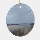 Natchez Mitgliedstaat-Fluss Mississipi Keramik Ornament (Links)