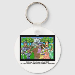 Natchez, MS 1865 Funny Gifts Tees & Collectibles Schlüsselanhänger