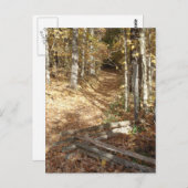 Natchez-Pfad im Herbst Postkarte (Vorne/Hinten)