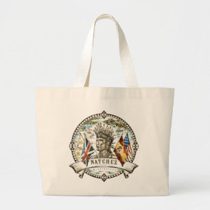 Natchez Siegel-riesige Taschen-Farbe Jumbo Stoffbeutel