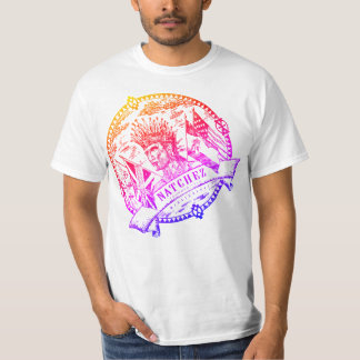 Natchez Siegel-T-Shirt Mann-Regenbogen T-Shirt