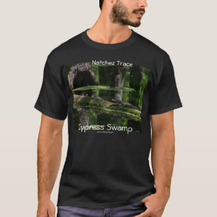 Natchez Spurn-Zypresse-Sumpf T-Shirt