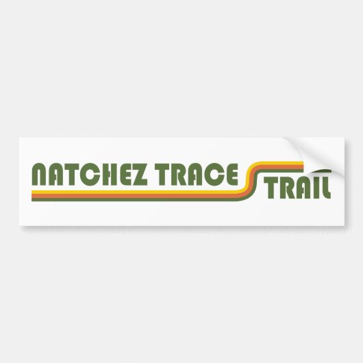 Natchez Trace Autoaufkleber (Vorne)