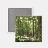 Natchez Trace Magnet (Vorderseite/Rückseite)