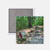Natchez Trace Park-Magnet Magnet (Vorderseite/Rückseite)