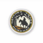 Natchez Trace Parkway Aufkleber (Vorderseite)